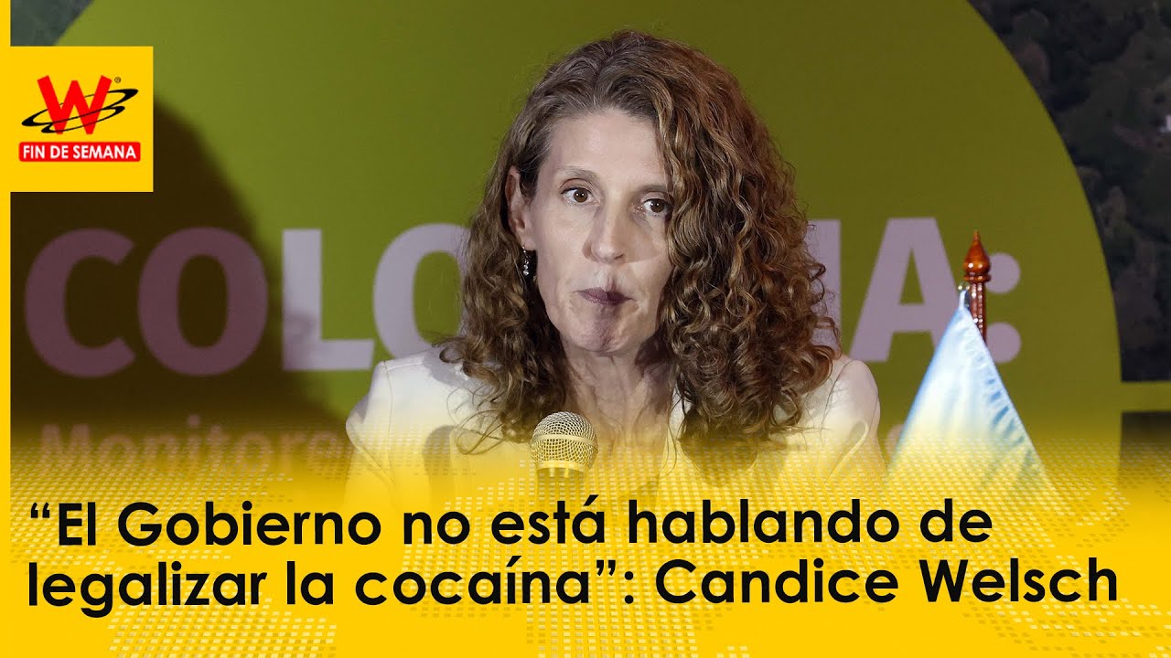 “El Gobierno no está hablando de legalizar la cocaína”: Candice Welsch