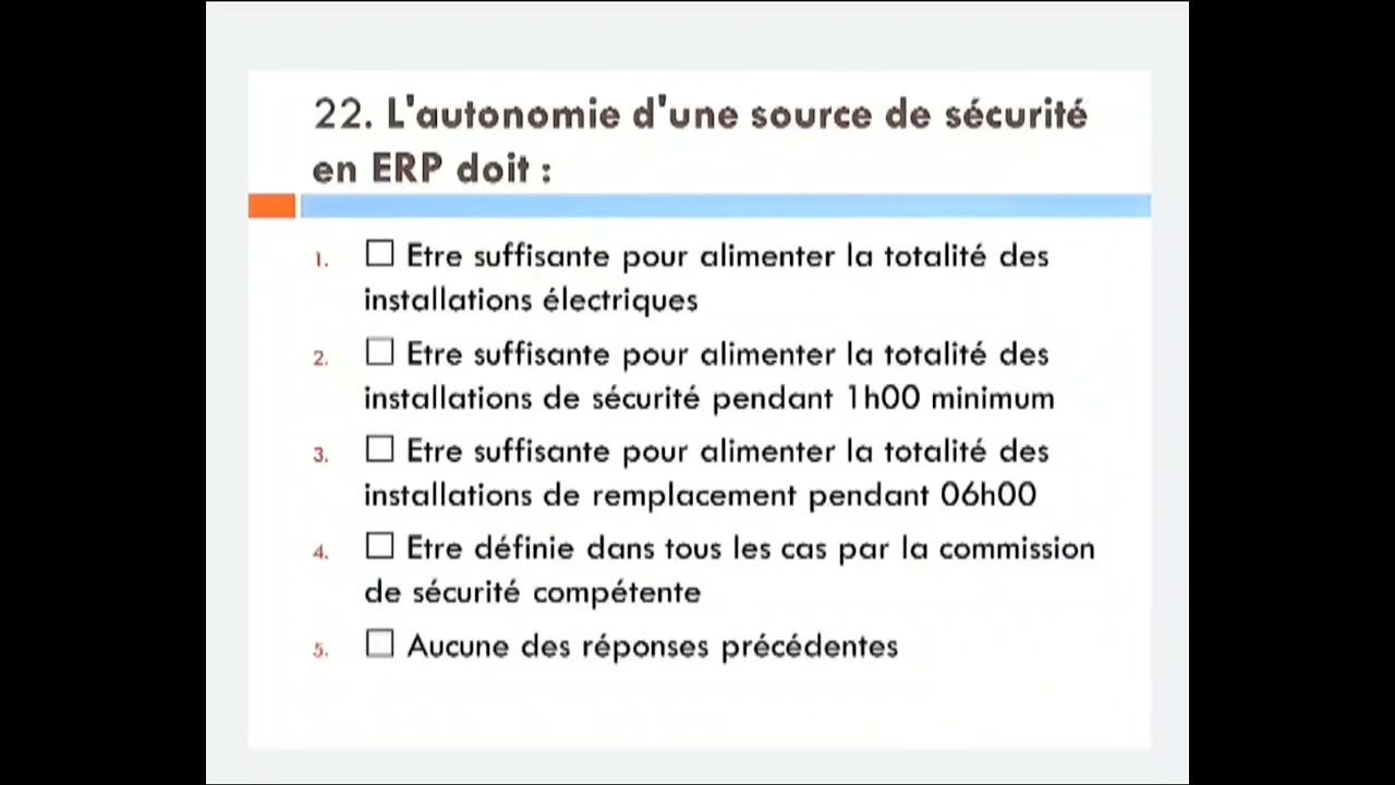 Installation technique et moyen des secours
