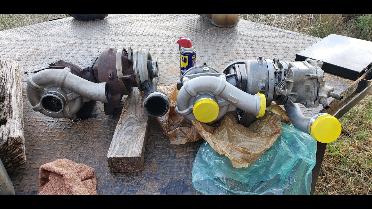 The Long Awaited 6.4 Powerstroke Turbo Replacement Video, Part 1