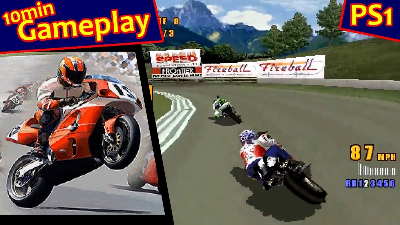 XS Moto ... (PS1) Gameplay