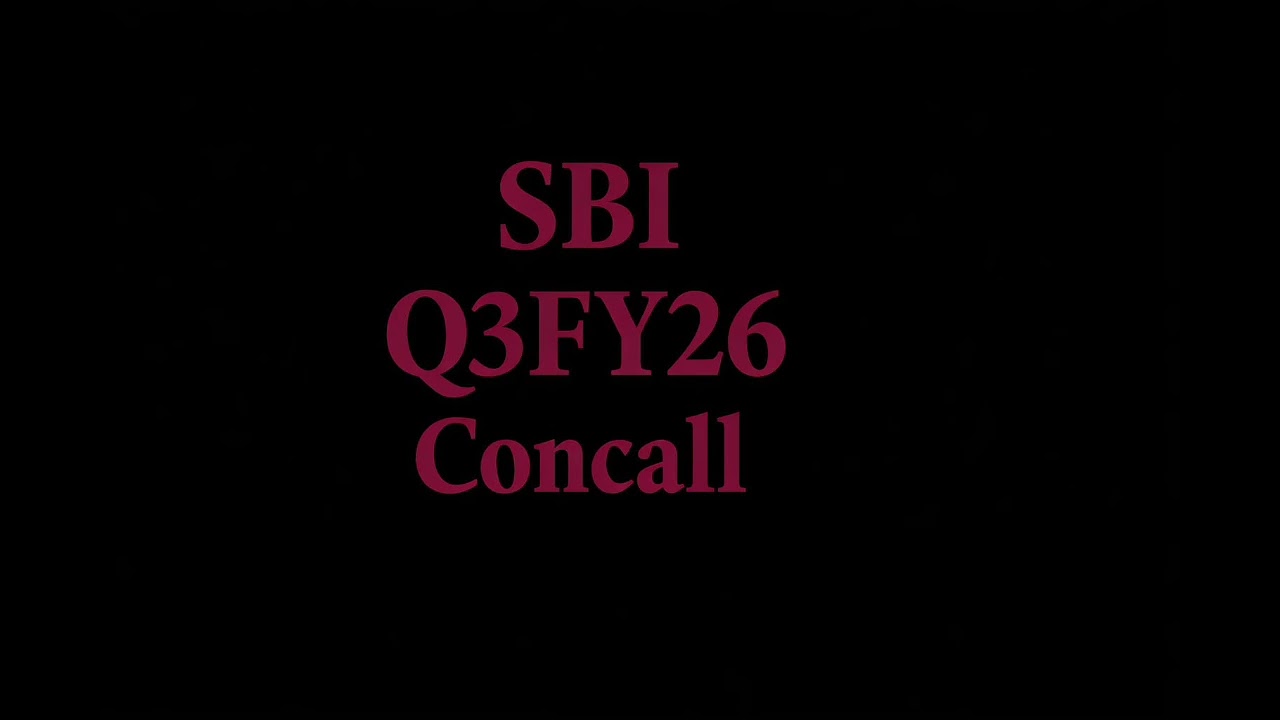 SBI Q3FY26 Earnings Concall | State bank of India