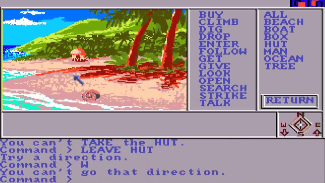 AMIGA MindShadow MIND SHADOW AMIGA OCS By Activision In 1984 1985 a2