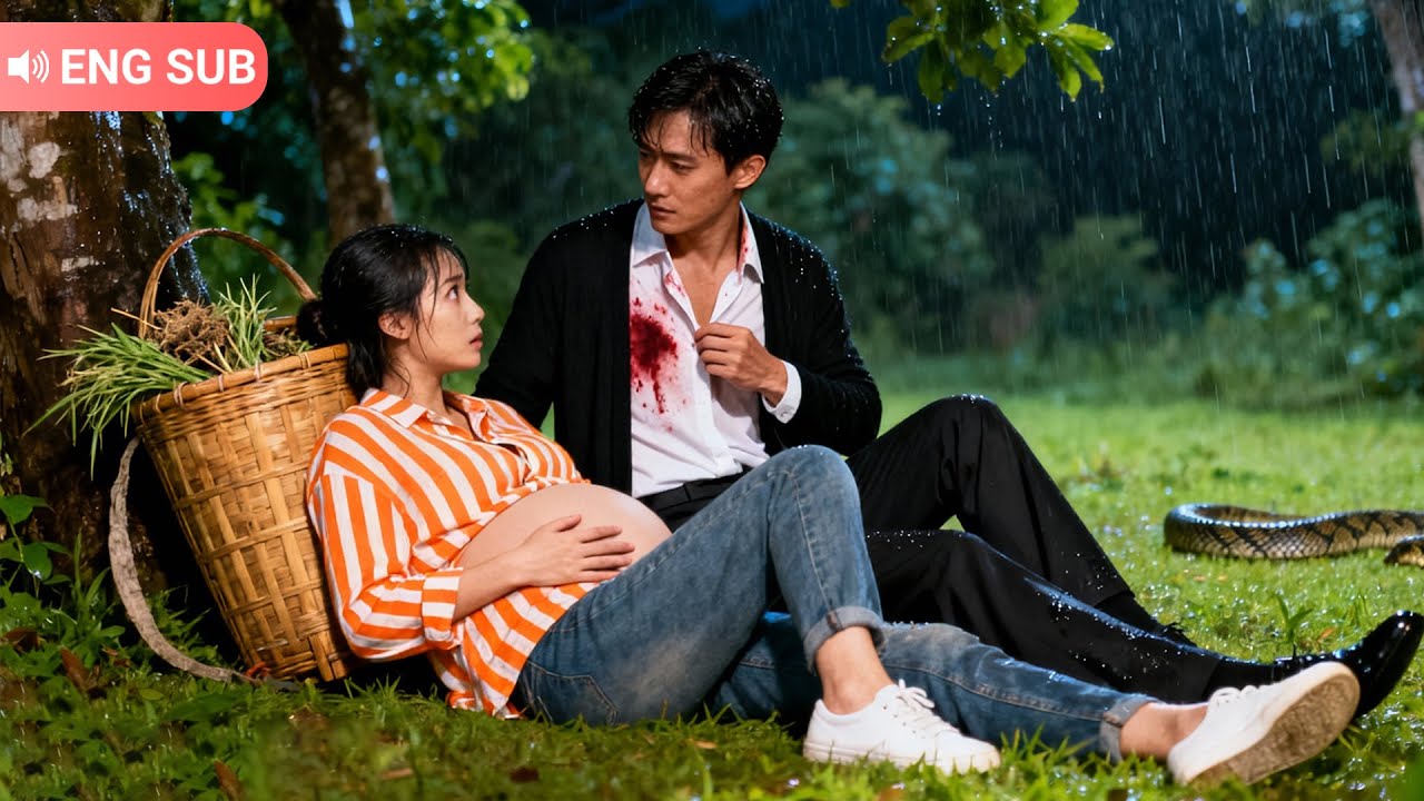 Village girl saves snakebitten man, they spend night; unaware he's CEO, she gets pregnant.