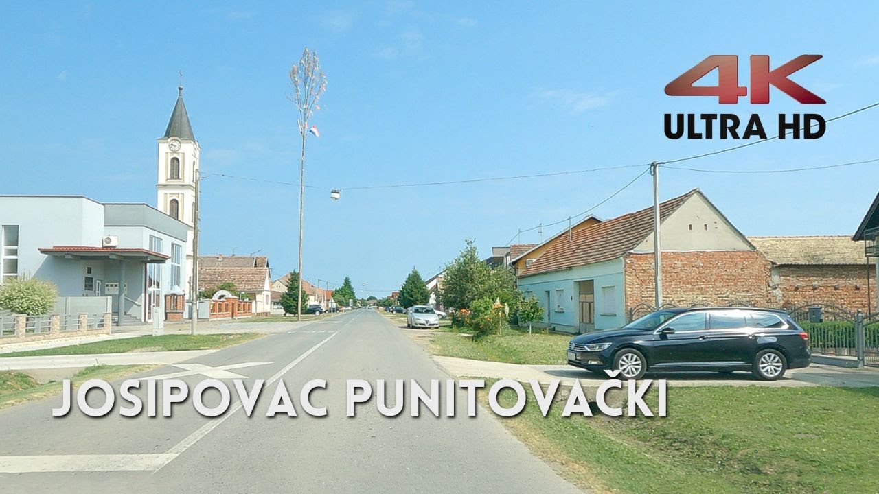 Хорватия – Йосиповац Пунитовачки в 4K | Поездка по Славонии (18.06.2025)