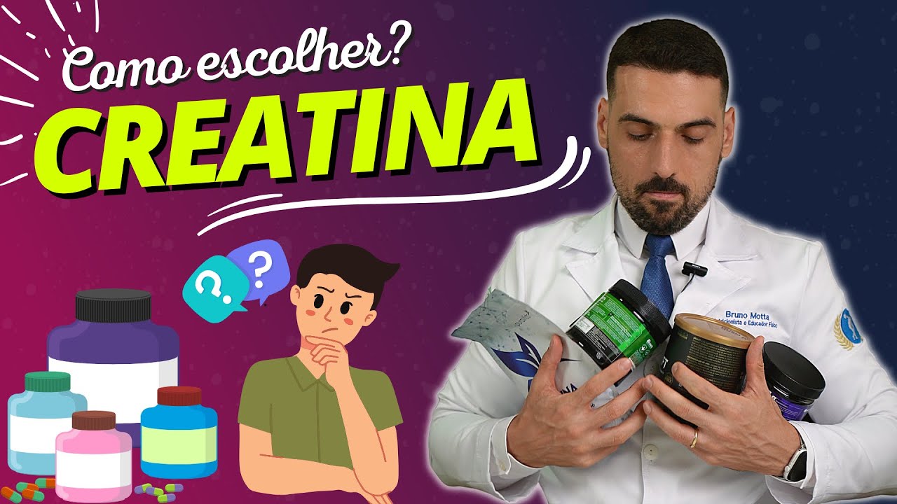 COMO ESCOLHER UMA BOA CREATINA? 🤔