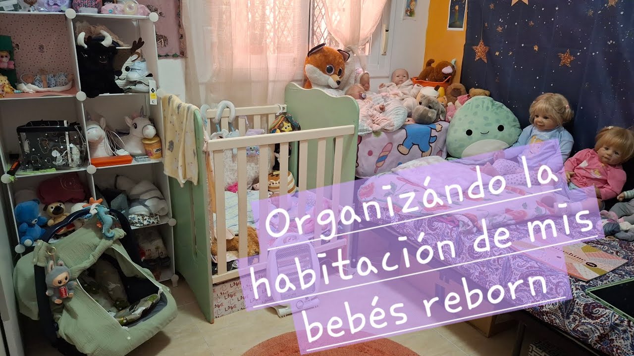 Organizándo la habitación y la ropita  de mis bebés reborn 