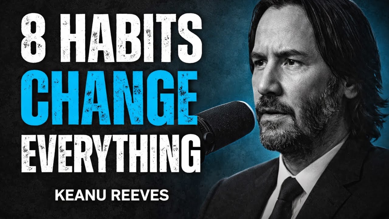 8 HABITS THAT CHANGE EVERYTHING | Keanu Reeves Motivation | Build Discipline & Inner Strength