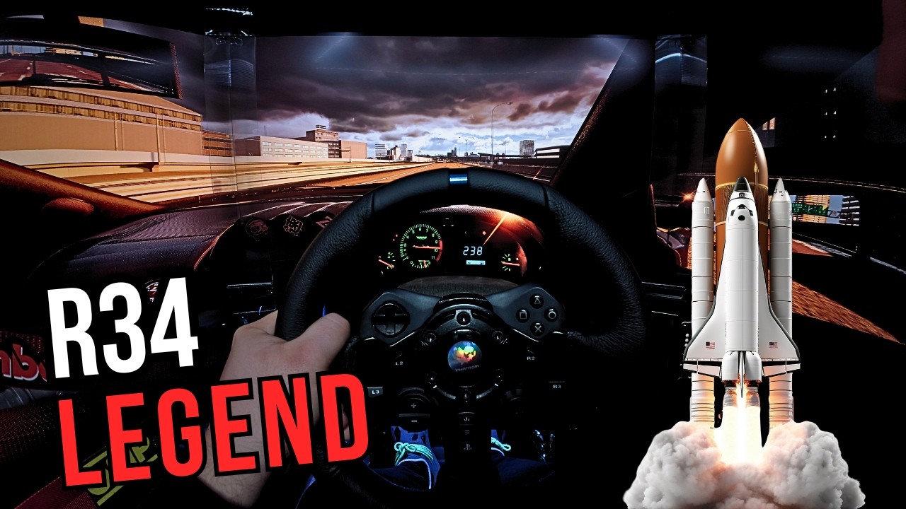 300 km/h Through Tokyo Traffic in an GT-R 😳
