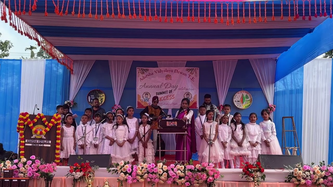 Manush Manush er jonne- Bhupen's Song| Adarsha Vidyalaya Dewan TE