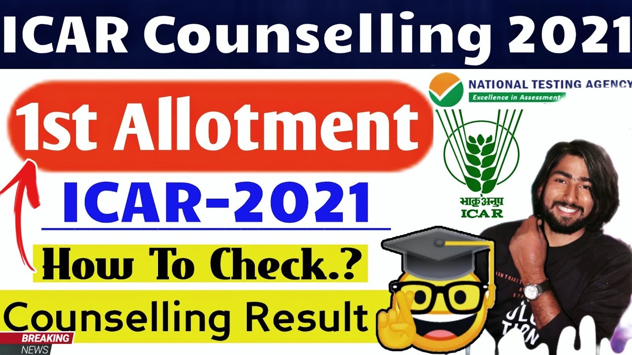 ICR 1st Round Allotment | Upload Documents | Upgrade Seat | ICAR COUNSELLING Result 2021 | ICAR 2021