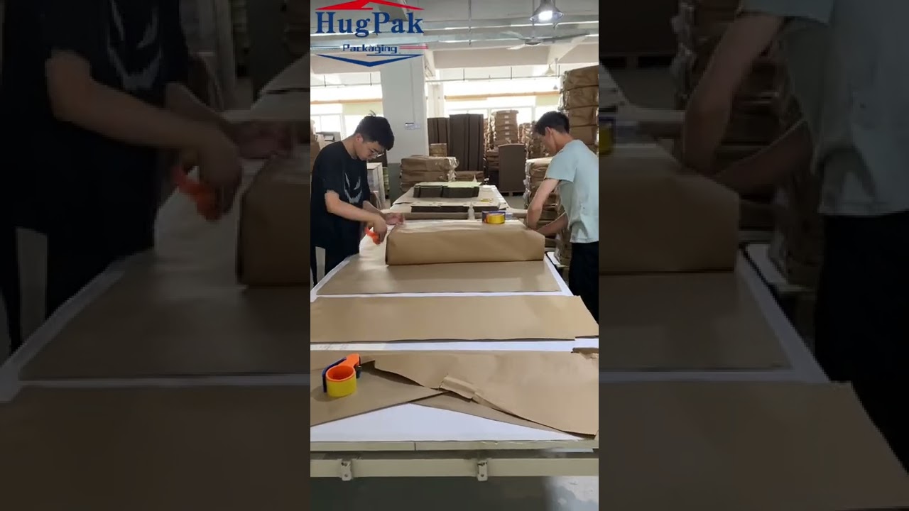 Let&rsquo;s have a look how skilled packers working #skilled #packaging #packing #workerlife #factory