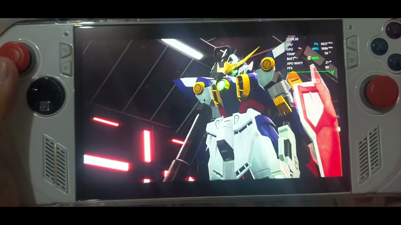 Gundam Breaker 4 | ROG Ally Z1X | 1080p 4gb vram