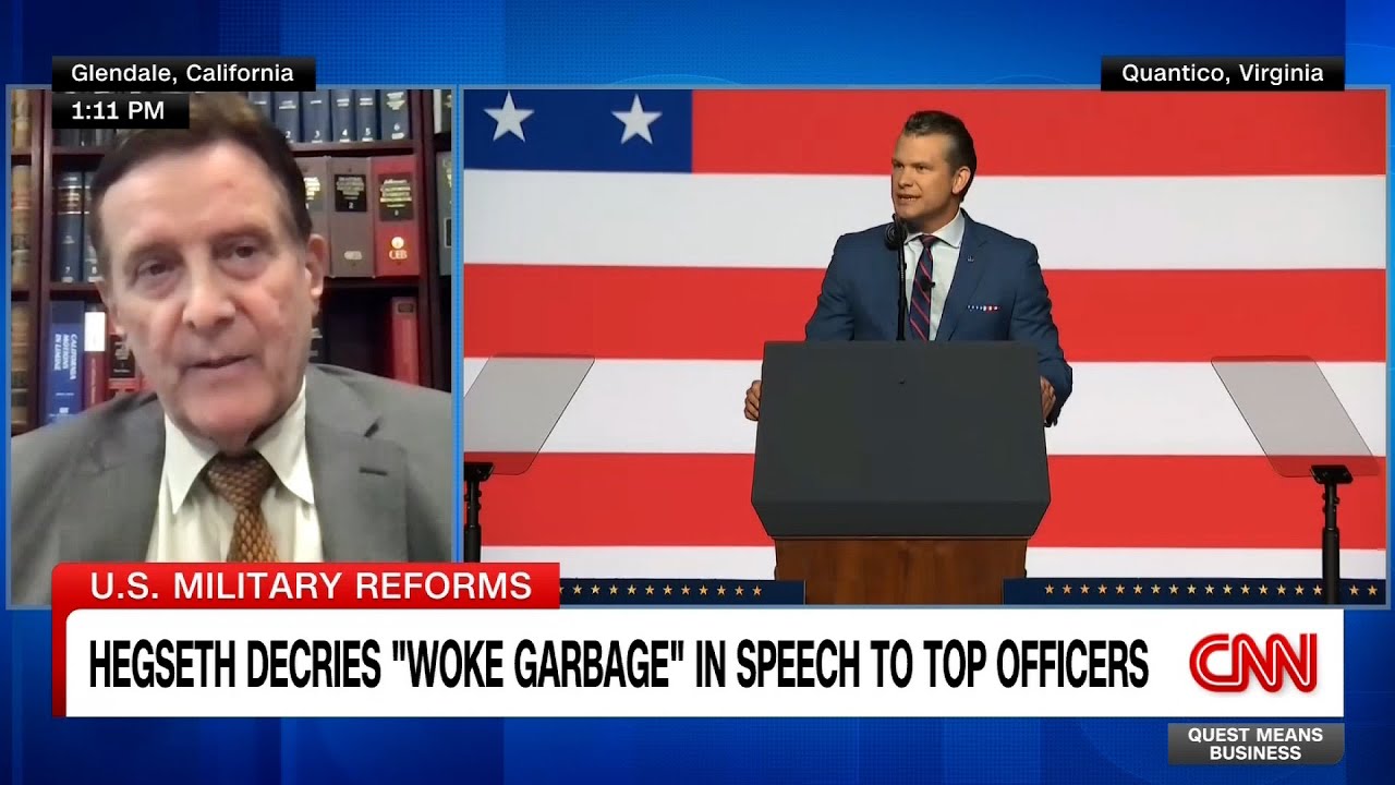 Major General Mark MacCarley on Pete Hegseth's Speech to Top U.S. Military Officers