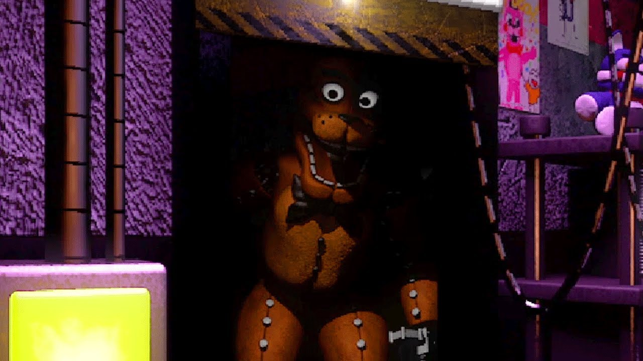 FREDDY IS TRYING TO BREAK INTO MY OFFICE... | FNAF The Return to Freddy's 2 Rebuilt