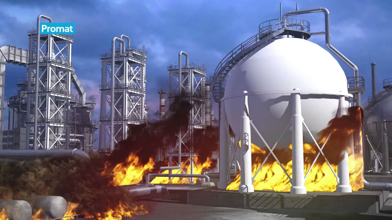 Promat fireproofing and fire & blast barriers for the Oil & Gas industry