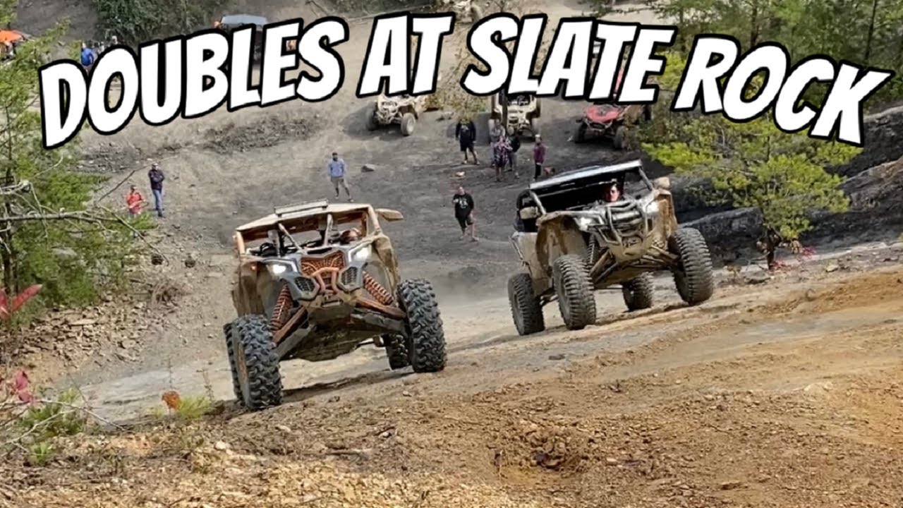 Running Doubles on Slate Rock at Tackett Creek | Scott Sends it up the Right Side