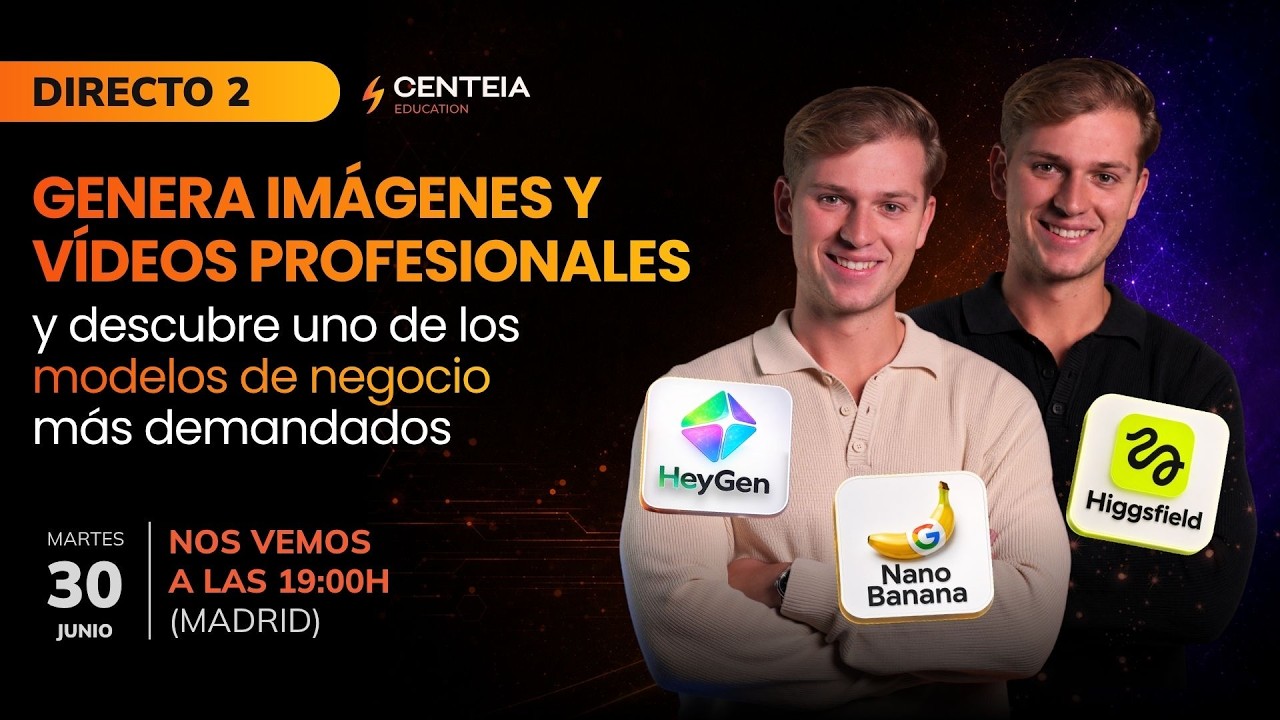 CLASE 2: Genera im&aacute;genes y v&iacute;deos profesionales y descubre el modelo de negocio del 2026