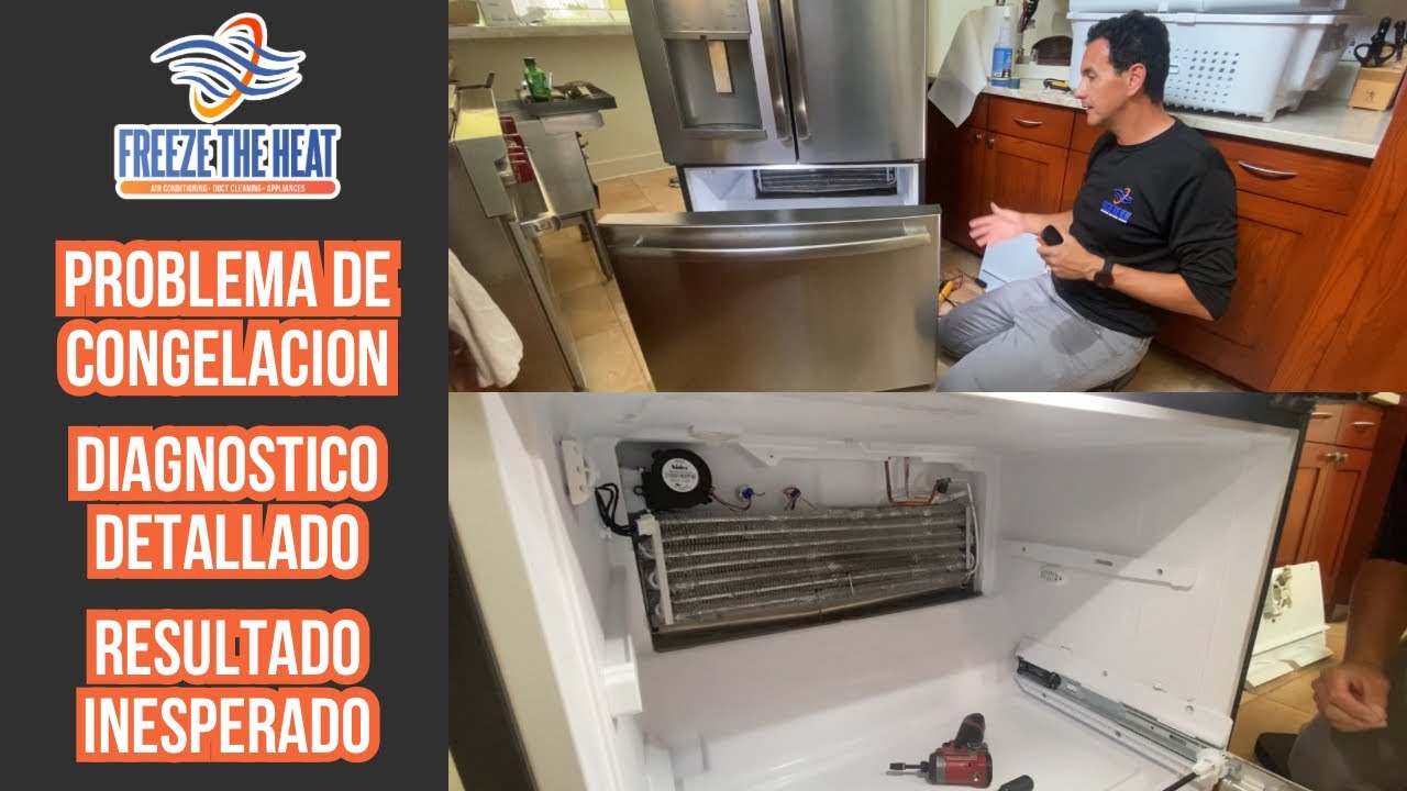 Análisis profundo en refrigerado GE con problema refrigeración. Tubo capilar, compresor, fuga de gas