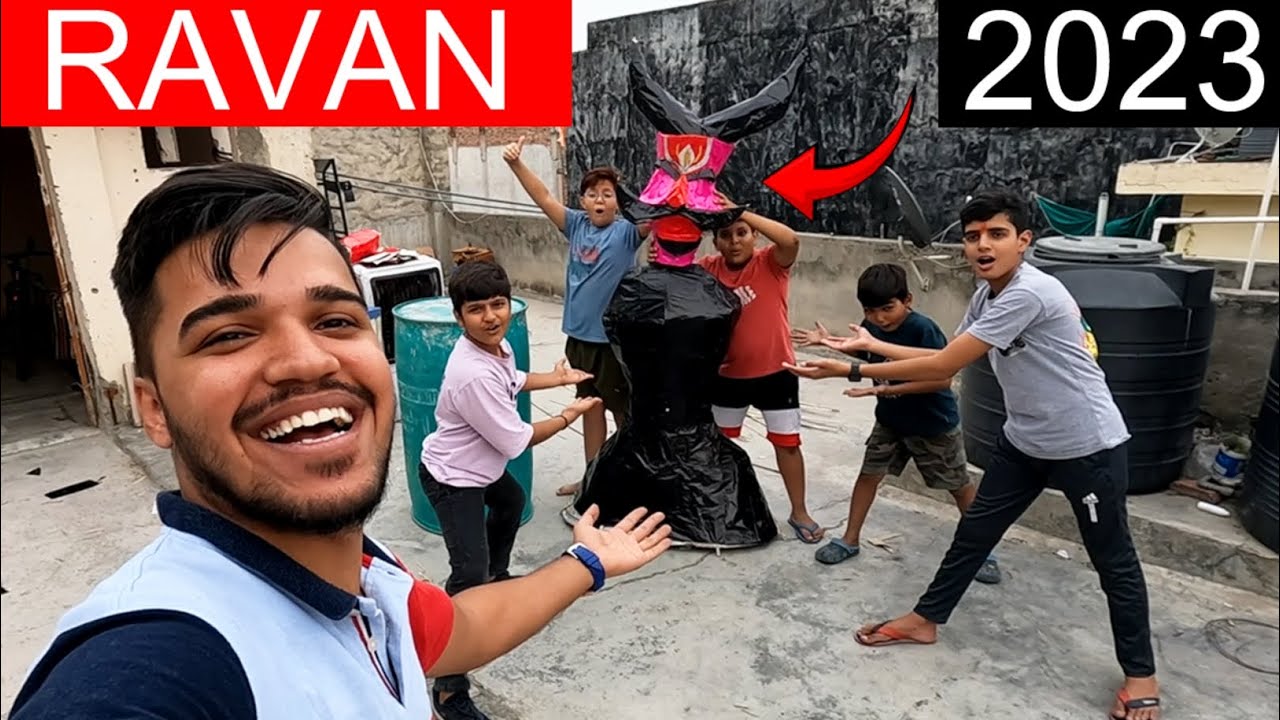 Ravan Making 2023 Delhi | Making Ravan For Dussehra 2023 | How To Make Ravan At Home | Dussehra 2023