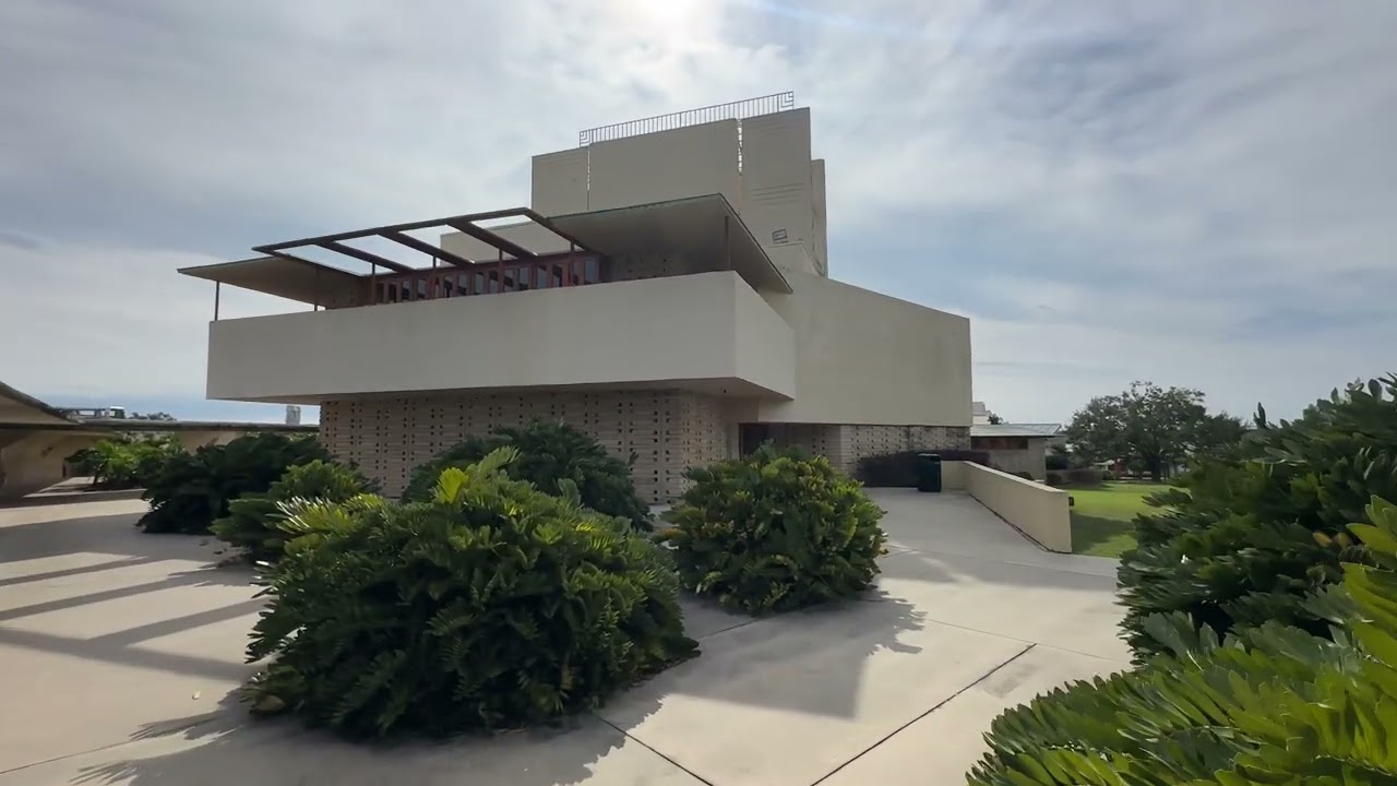 Florida Southern College Frank Lloyd Wright Campus Tour 2025