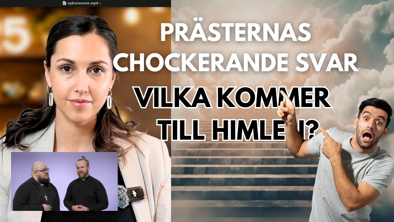 Svenska kyrkans svar på hur man kommer till himlen? Skojar dom? 🤔