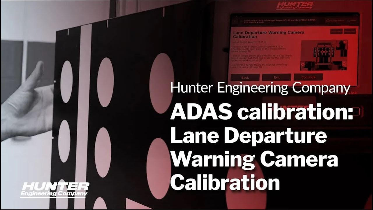 ADAS calibrations: VW and Audi lane departure warning camera calibration