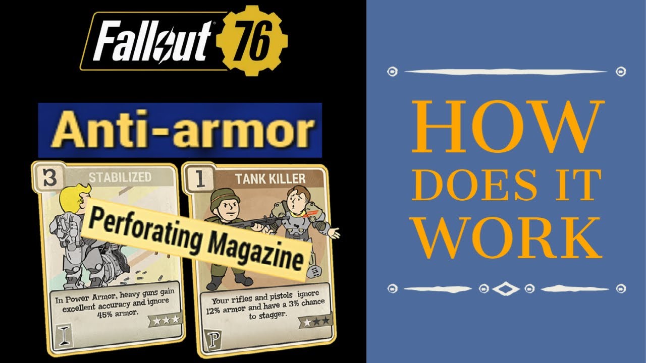 Armor Penetration and Damage Calculation for Ballistic & Energy Weapons - Fallout 76 OneWasteland