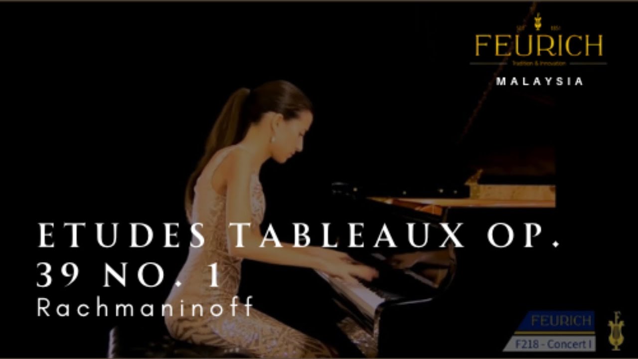 Feurich x Spanish pianist Anna performing Etude Op. 39 No. 1 in audiovisual format | Ft Feurich 218