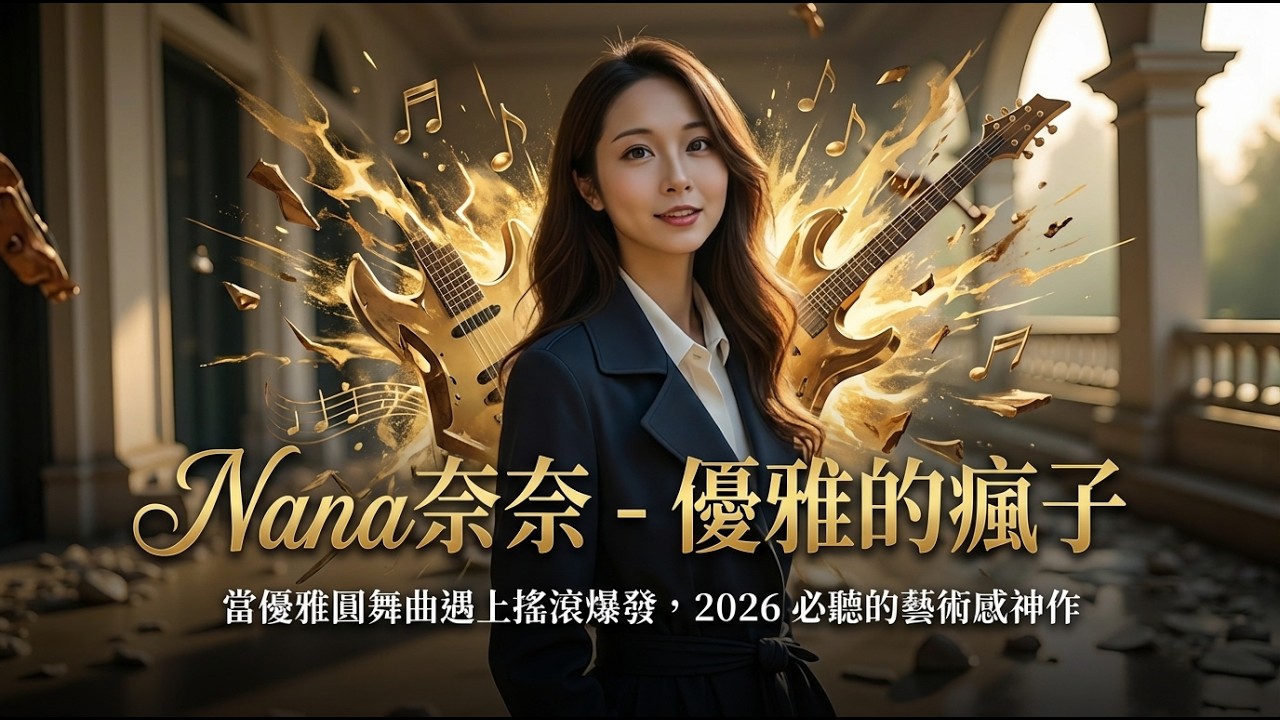 「我不想再配合你的步調...」聽完這首歌，讓你找回消失已久的自己。Nana 最新單曲《優雅的瘋子》