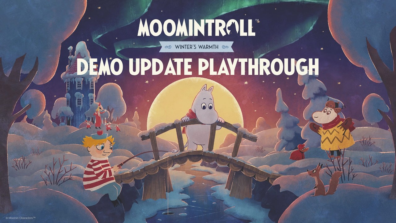 Jeepers! I've caught the moominflu! - Moomintroll: Winter's Warmth - DEMO UPDATE PLAYTHROUGH