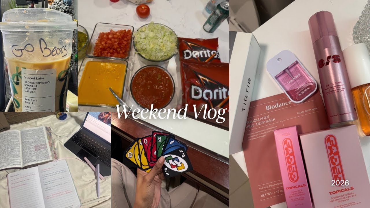 Weekend Vlog | Makeup Clients, Sephora Run & Family Night