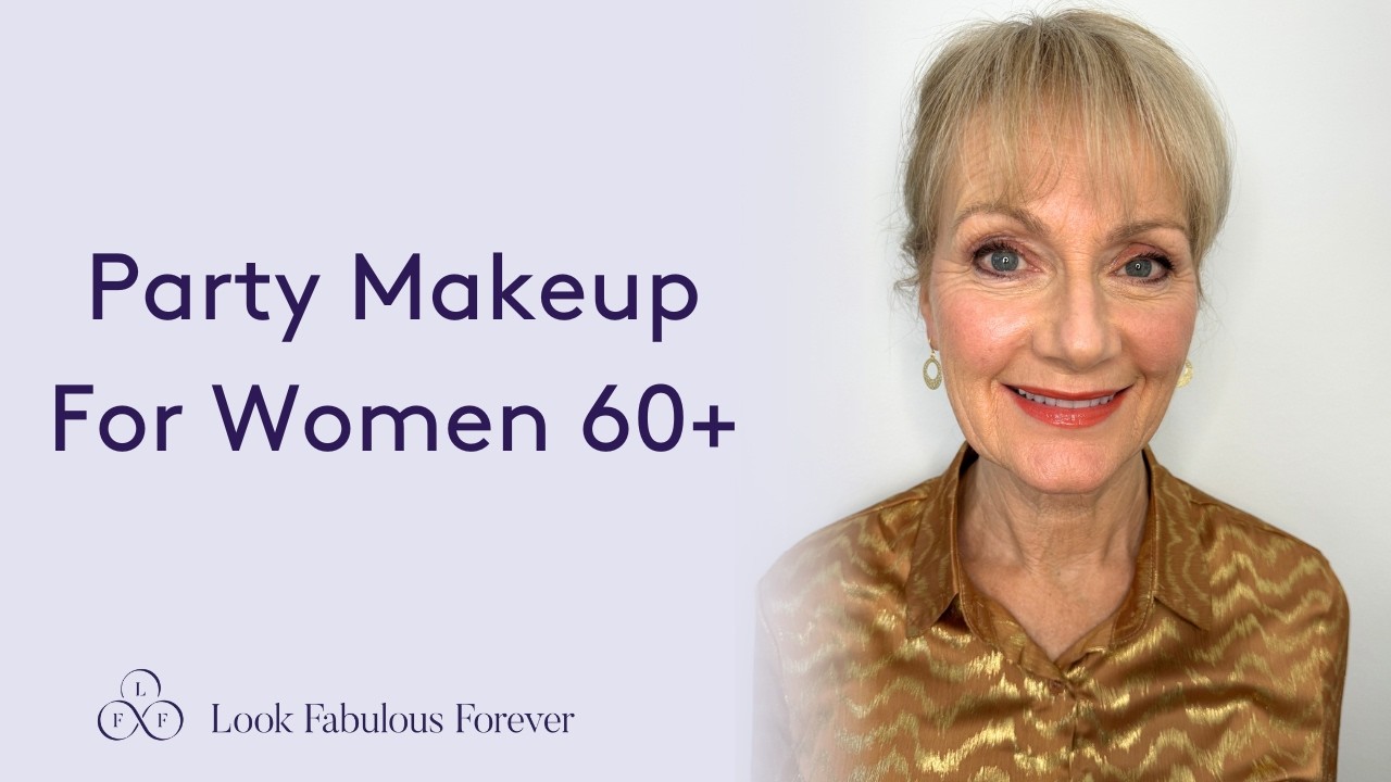 How to create Christmas party makeup for older women | Look Fabulous Forever