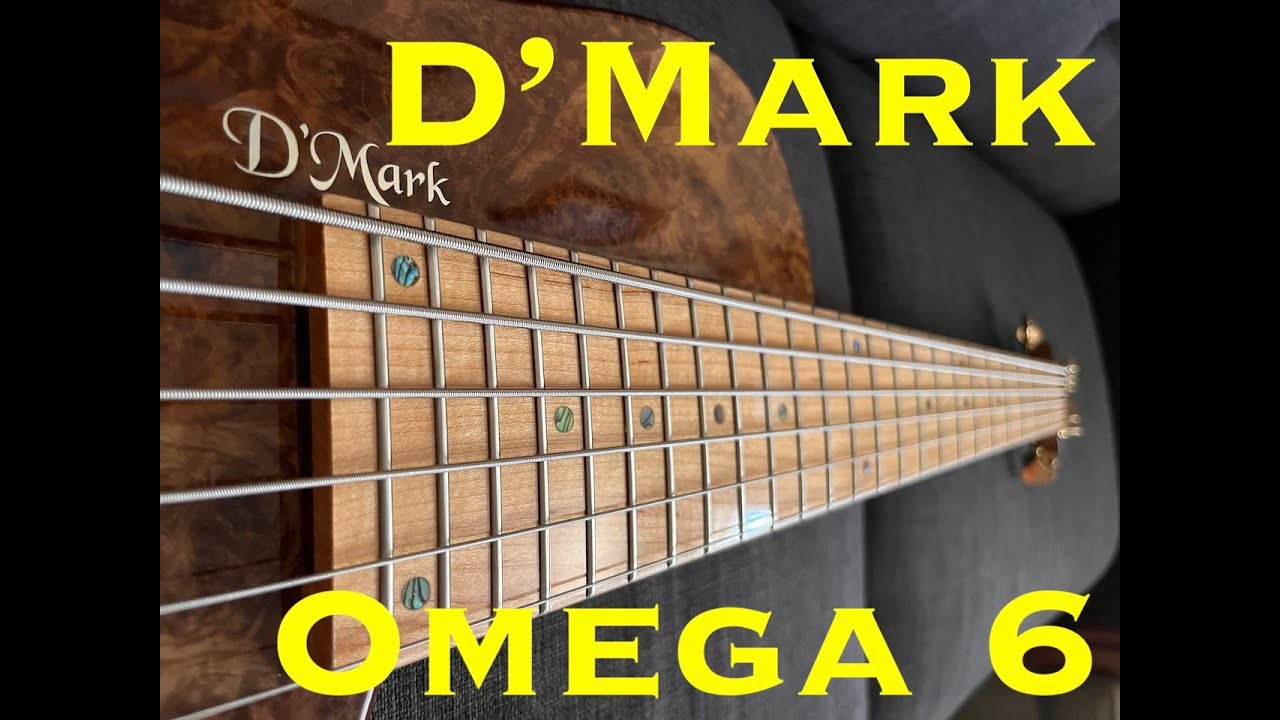 Шестиструнная бас-гитара D' Mark Omega Exotic. ГЛУБОКОЕ ПОГРУЖЕНИЕ!! Рекомендуются наушники!