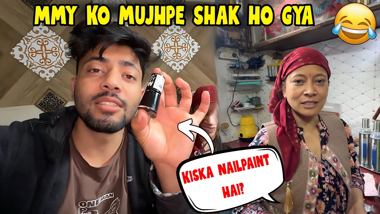 Meri Girlfriend Ki Nail Paint Pakdi Gayi🥲 || Sanjay Chauhan