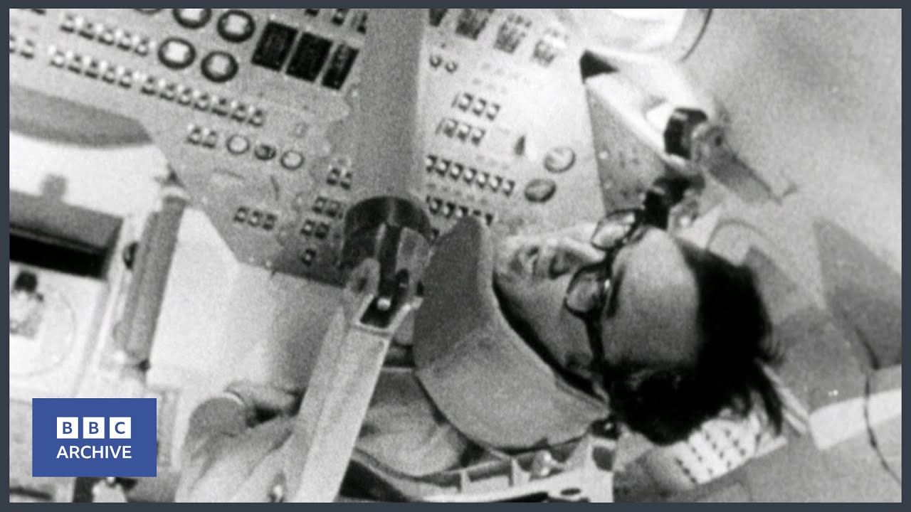 1968: Inside the APOLLO COMMAND MODULE | Tomorrow&rsquo;s World | Retro Tech | BBC Archive
