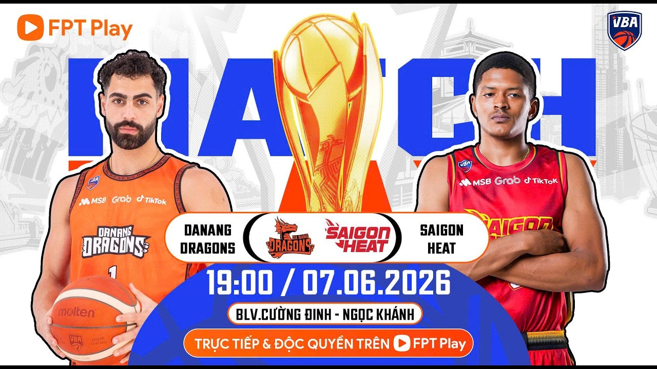 🔴VBA 2026 - GAME 12: DANANG DRAGONS VS SAIGON HEAT