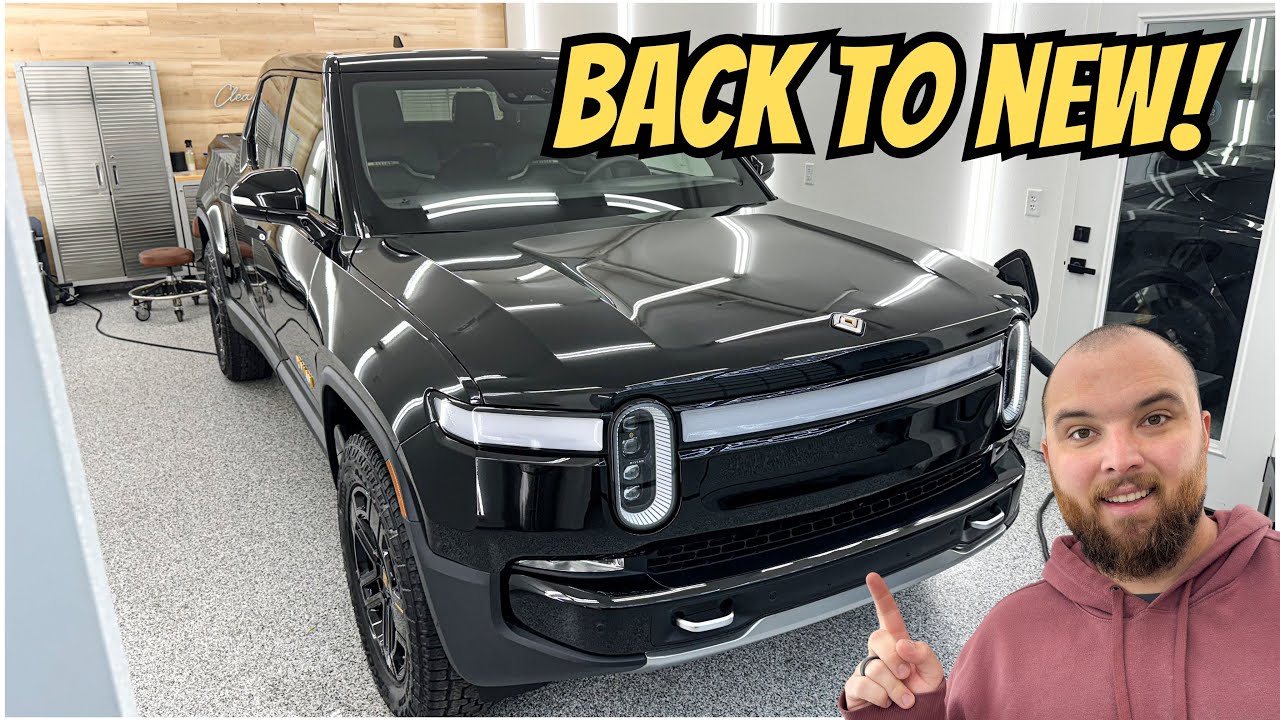 Here’s How I Made A Used 20,000 Mile Rivian R1T Look Brand New!