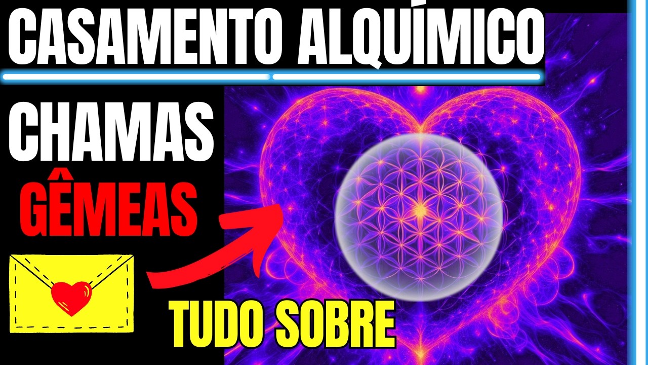 💖Como alcancei o CASAMENTO ALQUÍMICO das CHAMAS GÊMEAS / O Segredo da União Interior e da Plenitude!