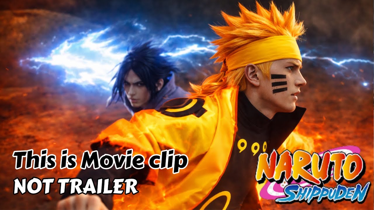 NARUTO THE MOVIE : Real Life Naruto VS Sasuke FULL FIGHT Movie clips!