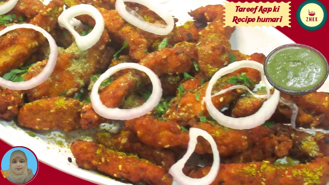 Crispy Chicken Pakoda Recipe / Ramadan Special / aisa zaika aur kahan milega     BY   ZMKK