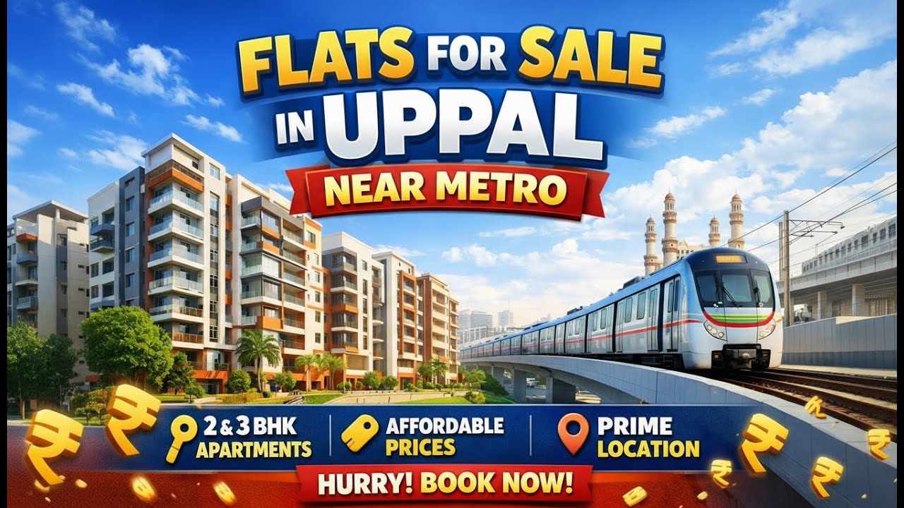Udaya Skyvert Uppal  2 & 3 BHK Premium Gated Community Near Metro
