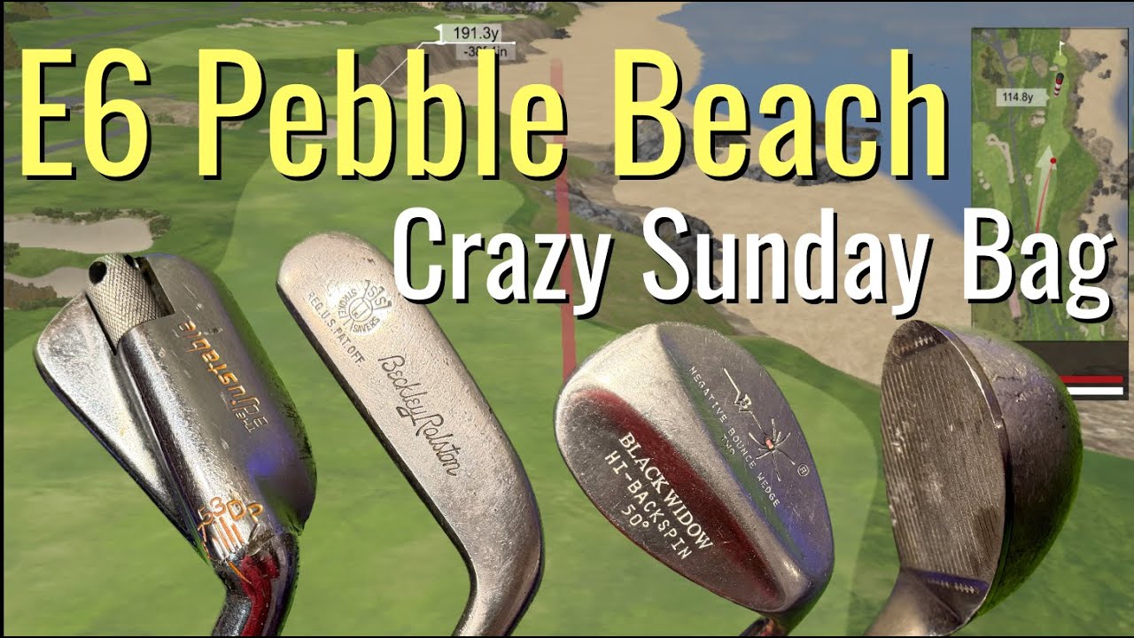 I Played Pebble Beach With 100-Year-Old Clubs (Weird Golf Bag Test)