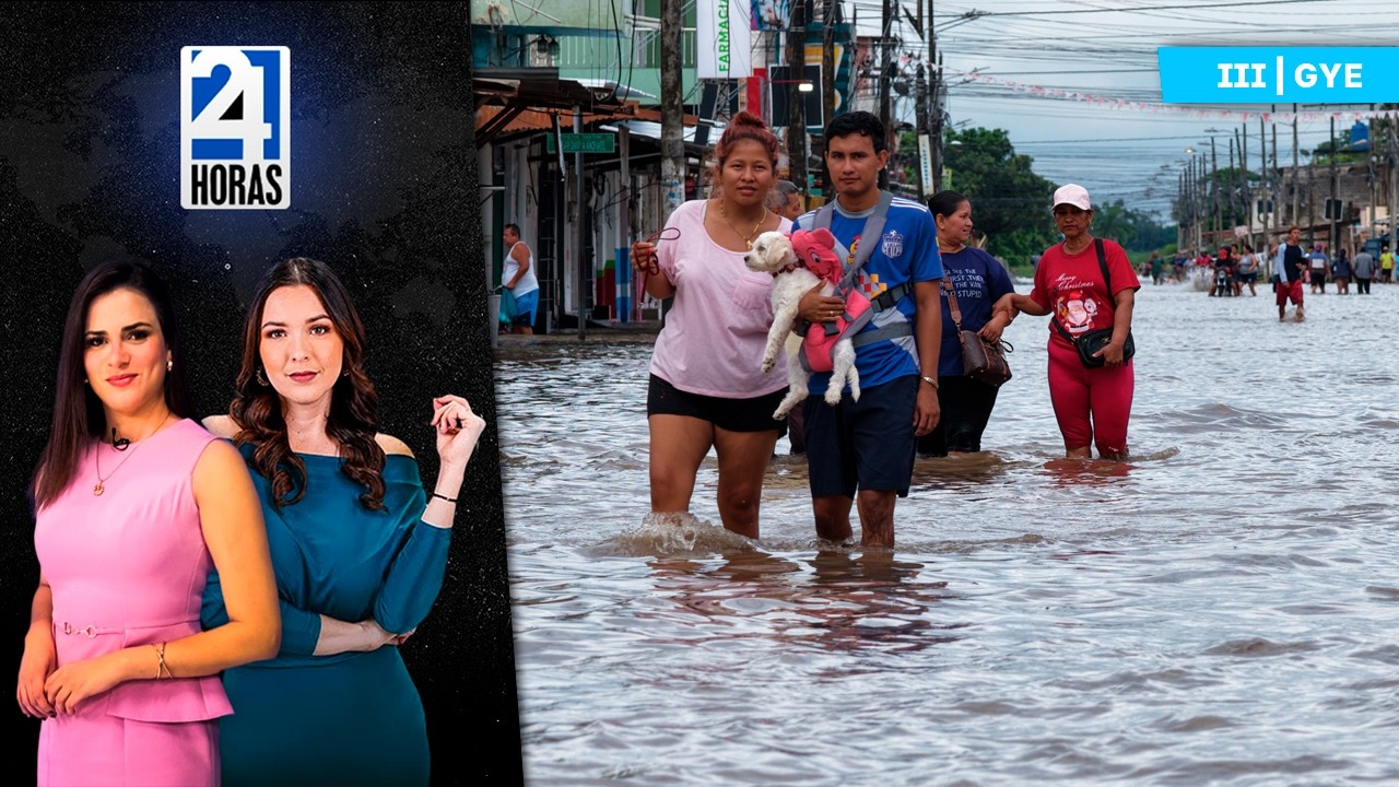 Noticias, miércoles 25 de febrero del 2026 | 24 Horas | Guayaquil