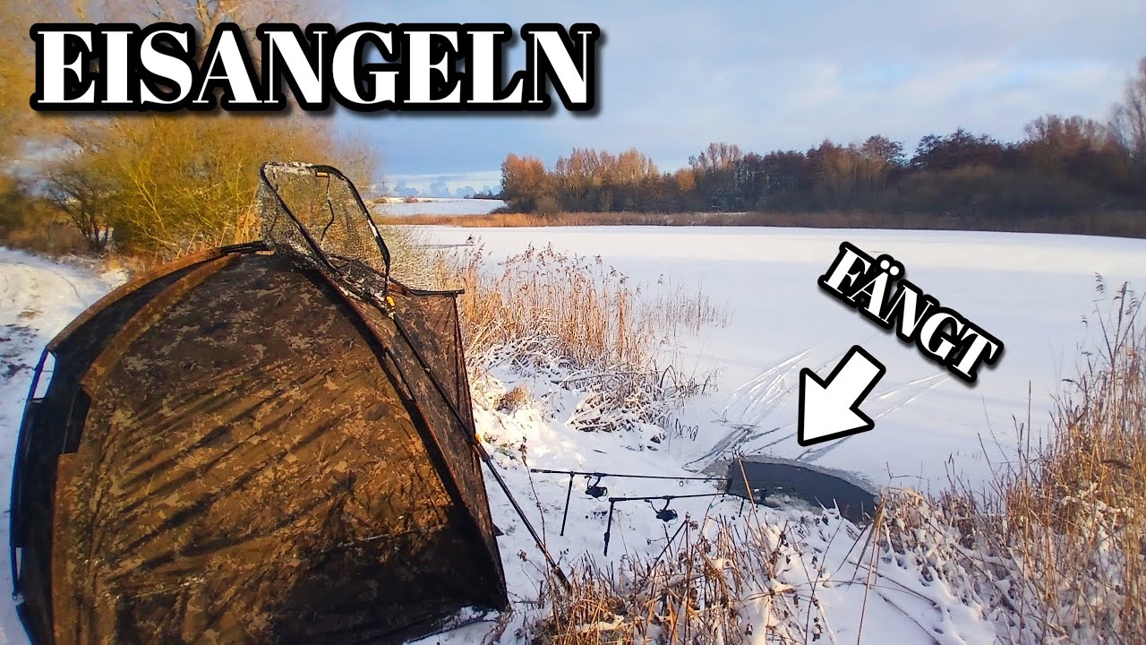 V&ouml;llig wahnsinnige  Angelmethode zu angeln mit K&ouml;derfisch.  Eisangeln im Winter auf Hecht 2026