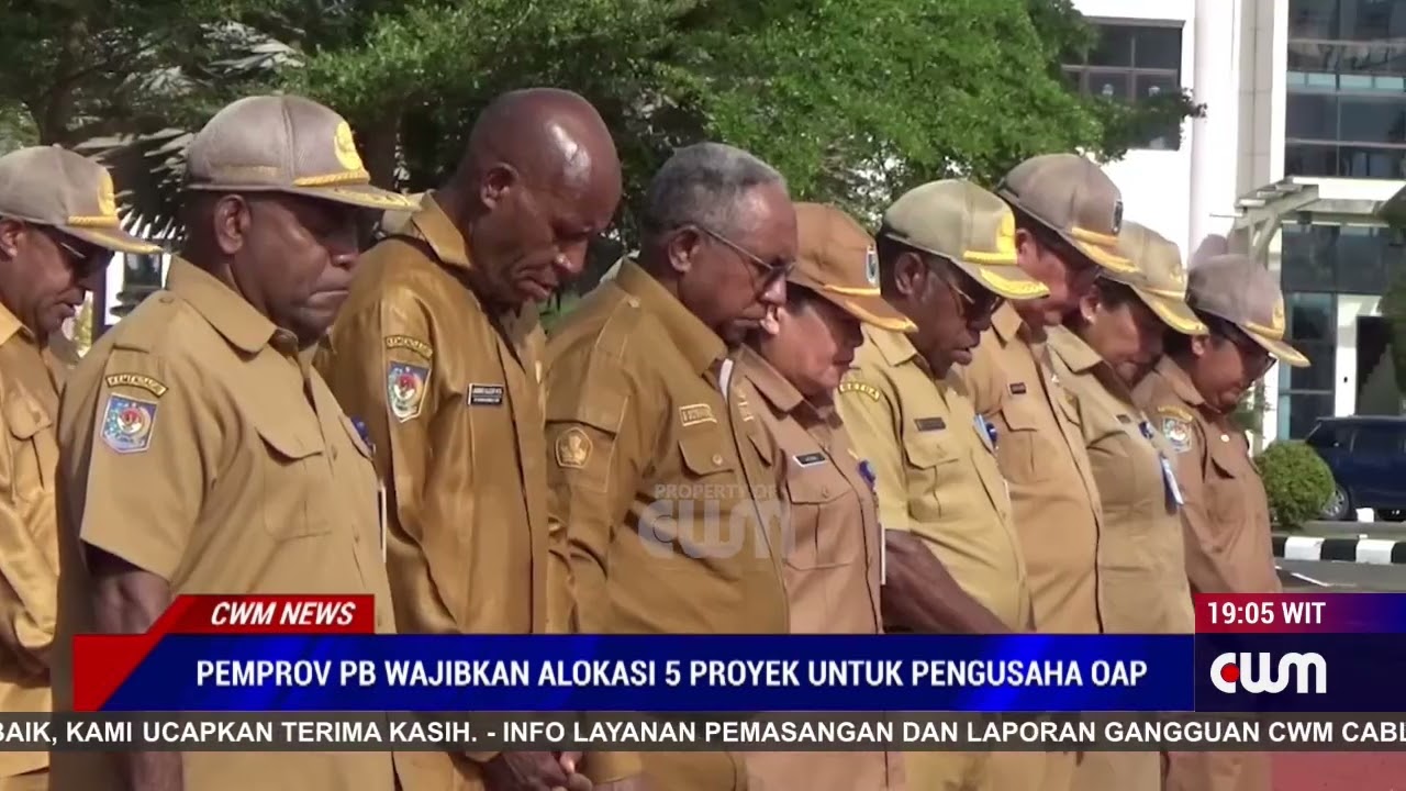 PEMPROV PB WAJIBKAN TIAP OPD ALOKASIKAN 5 PROYEK UNTUK PENGUSAHA OAP