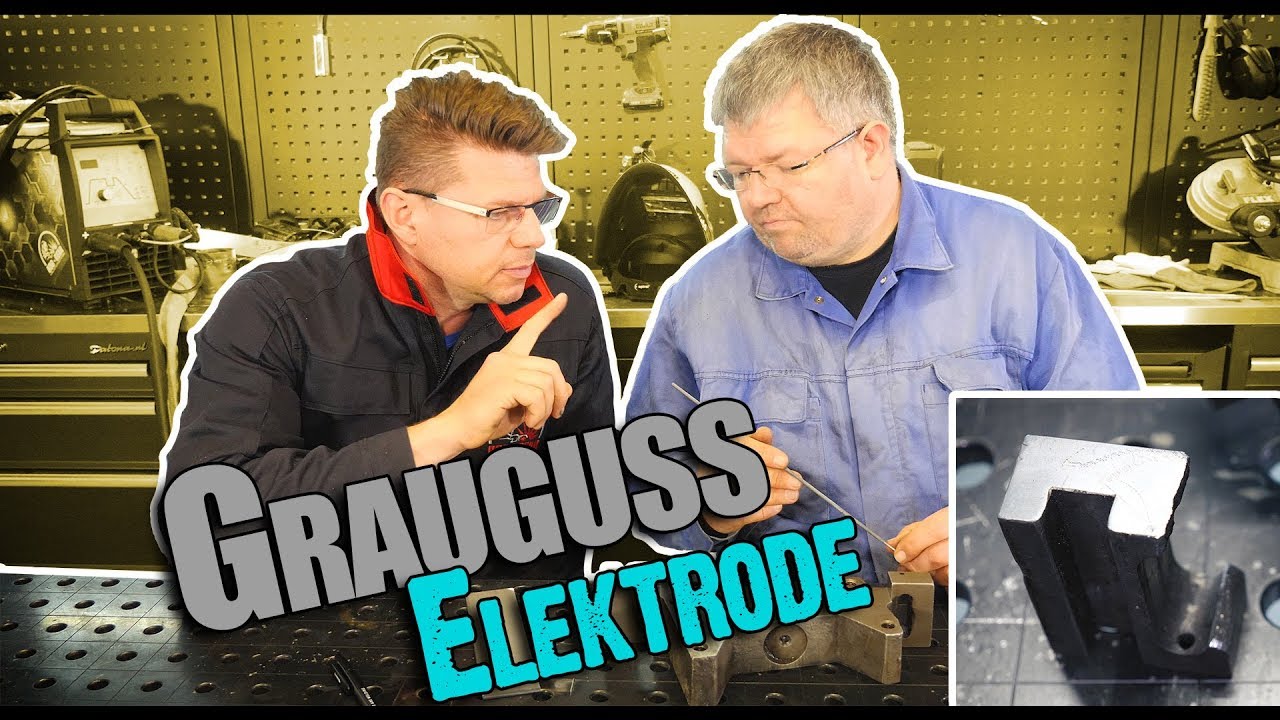 Guss schweißen für Anfänger | Grauguss Elektroden Reparatur Tutorial