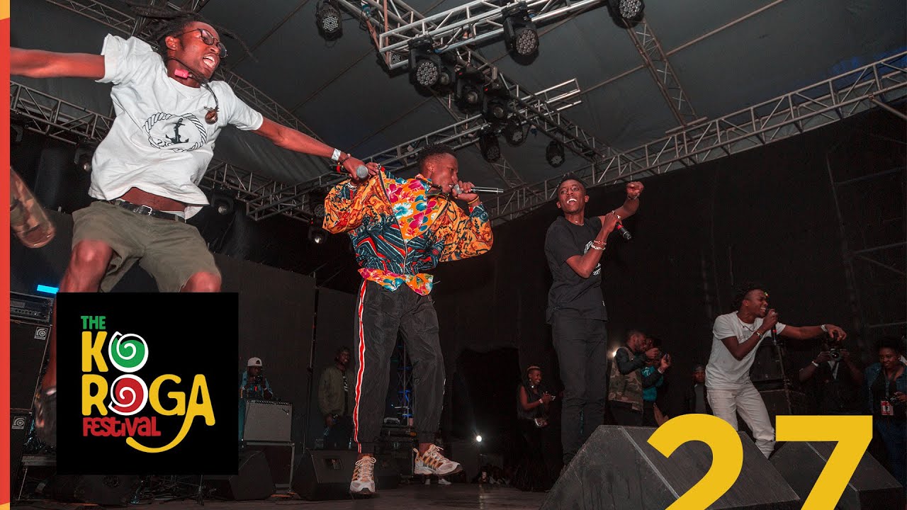 Spirited Sailors Gang perform Pekejeng at Koroga Festival