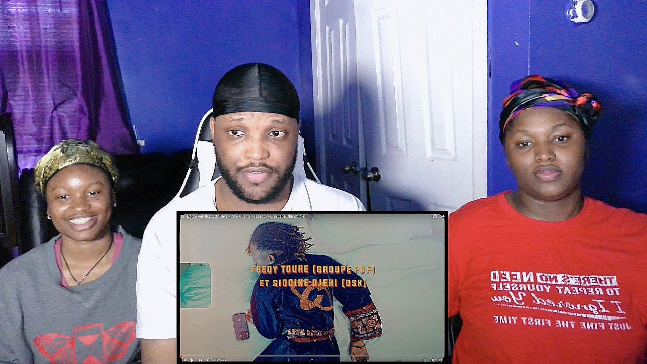 Nigerian siblings react to Doupi Papillon,3XDavs,Ste Milano, Tazeboy - Chebaba Official Music Video