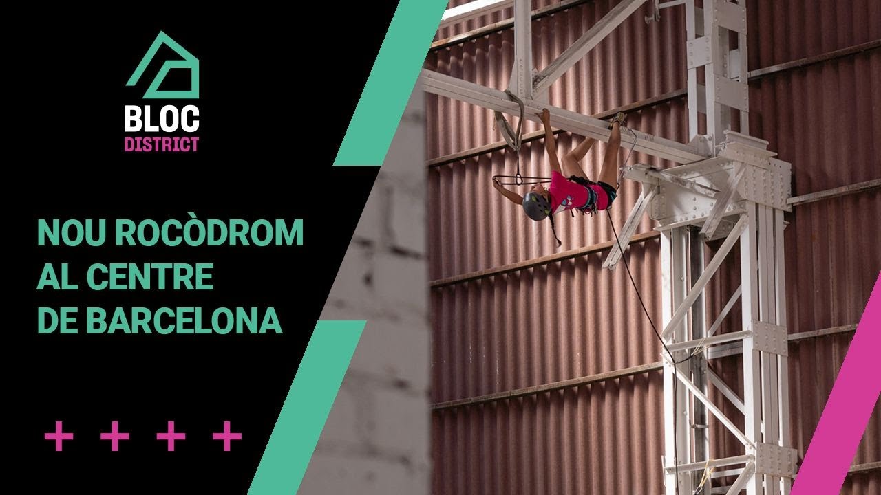 Nou Rocòdrom a Barcelona. Obertura: Primavera 2024