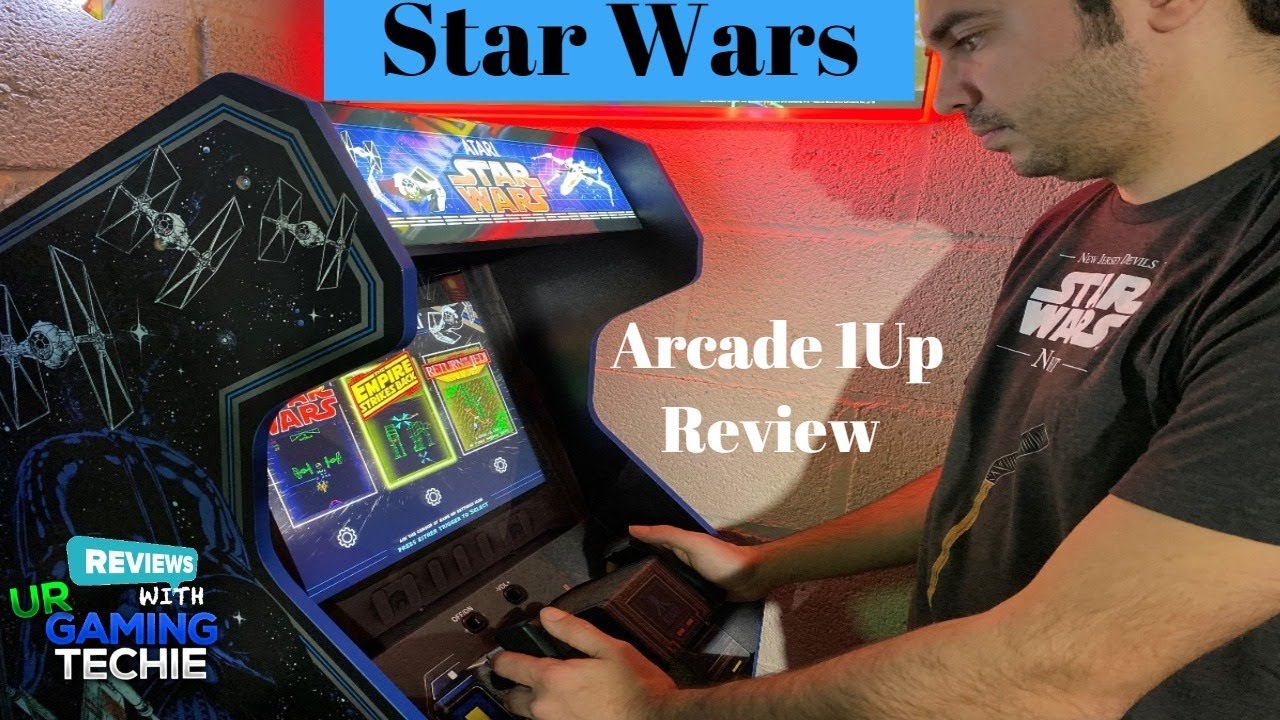 Arcade1Up Star Wars Arcade Cabinet Review + Gameplay